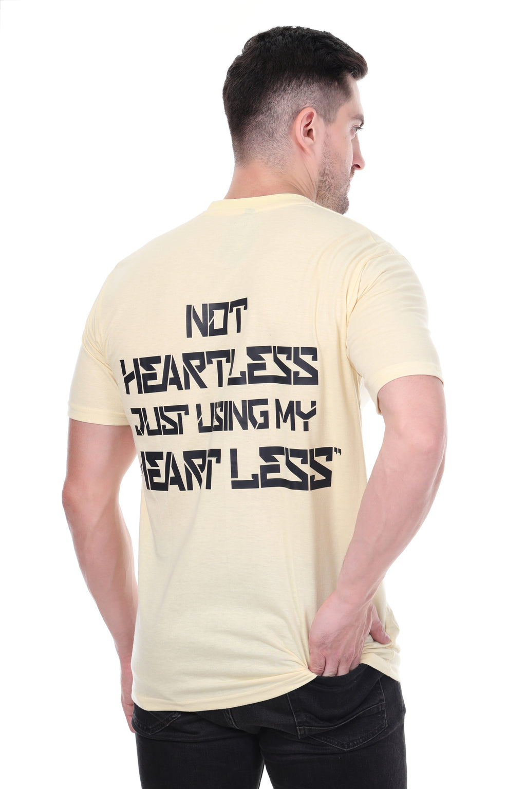 Legendary “NOT HEARTLESS” Tee (Beige Edition)