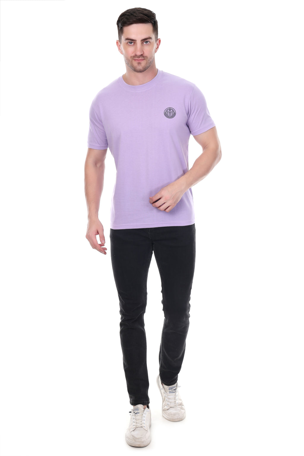 Lavender Graphic Tee - "ASPIRE TO INSPIRE"