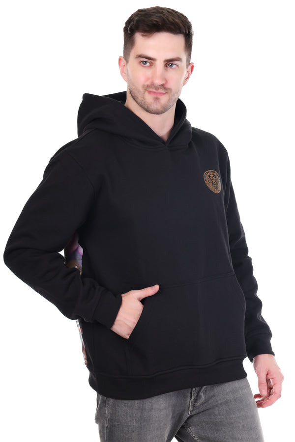 LEGENDARY "EARN & CHILL" – BLACK LUXE HOODIE